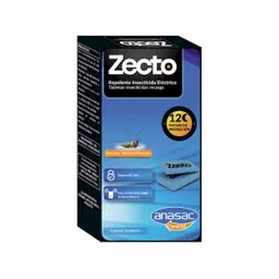 Anasac Zecto Insecticida Ahuyenta Mosquitos Tabletas 12 Tabletas