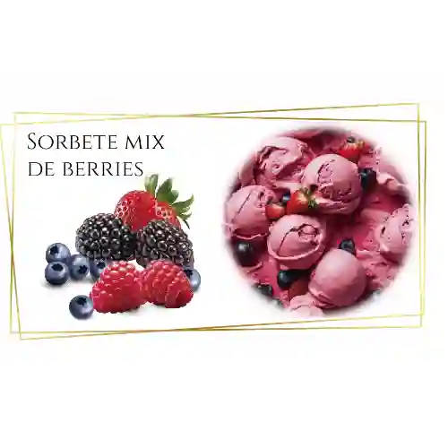 Sorbete Mix de Berries - 500 ml