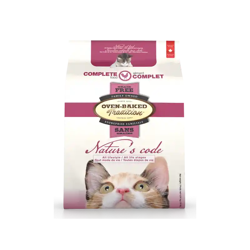 Oven-Baked Alimento para Gato Adulto Nature's Code