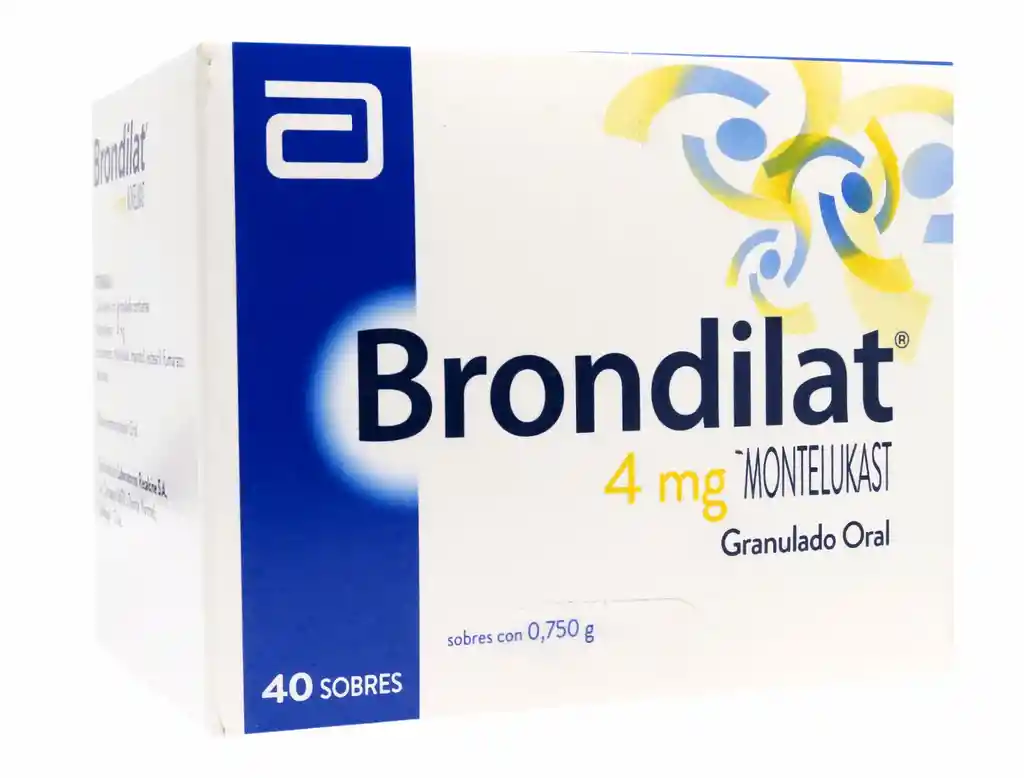 Brondilat 4 mg Granulado Oral en Sobres
