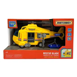 Matchbox Helicóptero Luz y Sonido