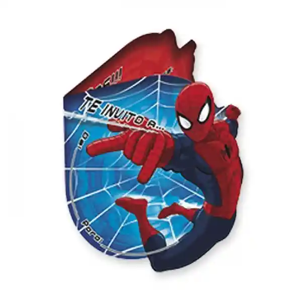 Invitación Spidermann