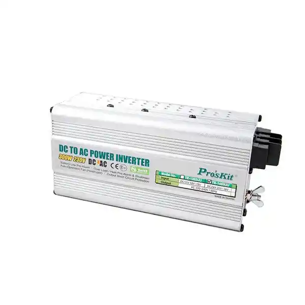 Proskit Herramienta Eléctrica Inversor de Voltaje TE1203UU 300W