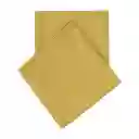 Set de Servilletas de Algodón Mostaza 40 x 40 cm Casaideas