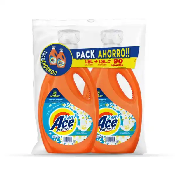 Ace Pack Detergente Brisa Fresca