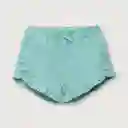 Short Gabardina Vuelos Niña Aqua Talla 9M Opaline