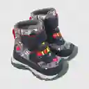 Botas Refugio Mickey Para Niño Gris Talla 21 Colloky