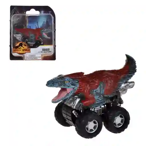 Jurassic World Dinosaurio Vehículo Pullback Dominion Pyroraptor
