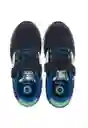 Zapatillas Sport Jogging Velcro W24 Niño Azul 29 931 Ficcus