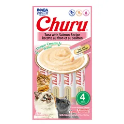 Churu Snack Para Gato Sabor Atún y Salmón