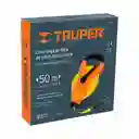 Truper Huincha de Medir Fibra Tipo Cruceta 50 m