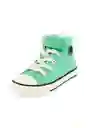 Zapatillas Day To Day Caña Velcro Niña Menta 34 942 Ficcus