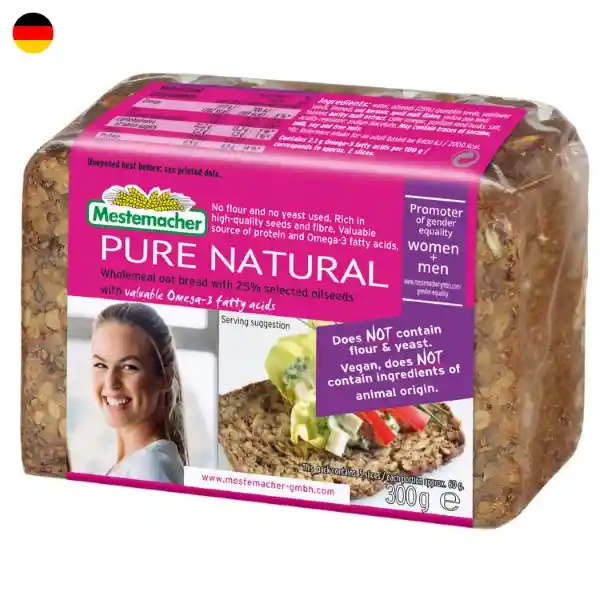 Pan Pure Mestemacher Natural Jumbo Impo