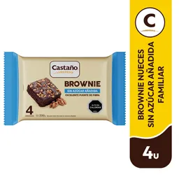 Castaño Brownie Sin Azúcar