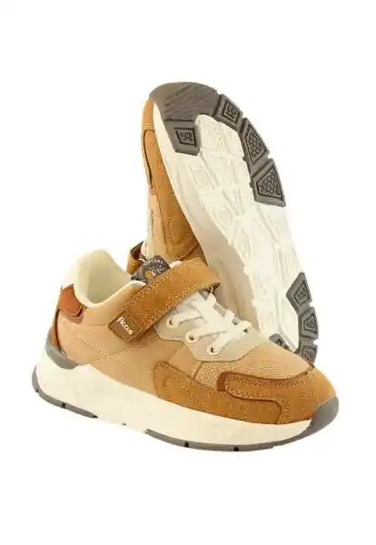 Zapatillas Sport Velcro W24 Niño Toffee 35 933 Ficcus