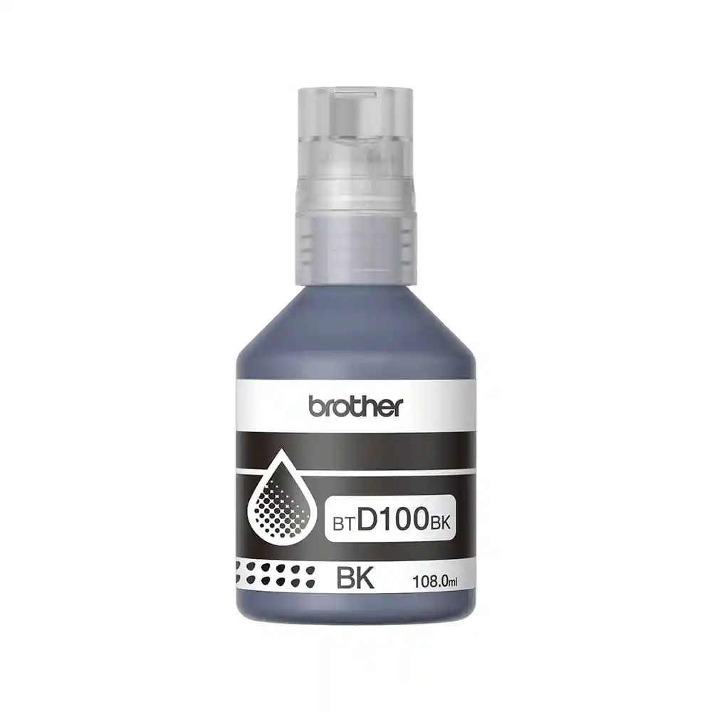 Tinta Para Impresora Brother Btd100bk Negro