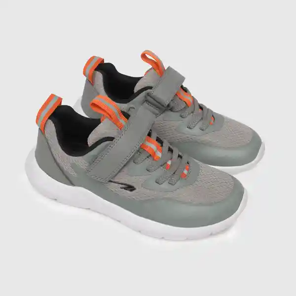 Zapatillas Deportiva de Niño Gris Talla 37 Colloky