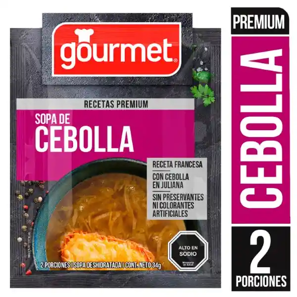 Gourmet Sopa Premium Cebolla