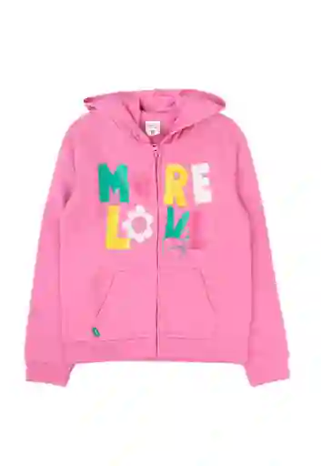 Polerón Junior Day to Day Niña Rosado 10 774