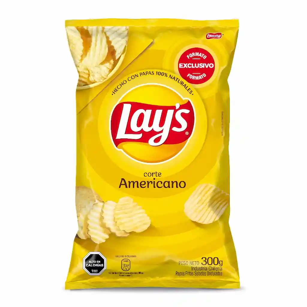 Lays Papas Fritas Corte Americano