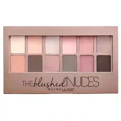 Maybelline Paleta de Sombras The Blushed Nudes