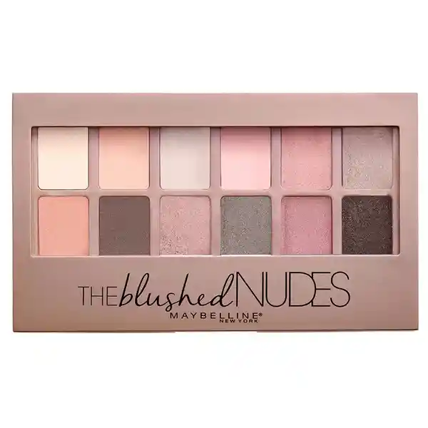 Maybelline Paleta de Sombras The Blushed Nudes