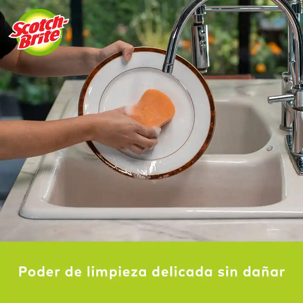 Scotch Brite Esponja Cero Rayas Cocina