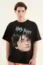 Polera Harry Potter Oversize Talla L