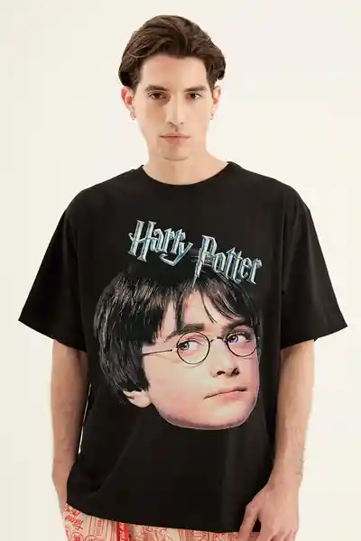 Polera Harry Potter Oversize Talla L