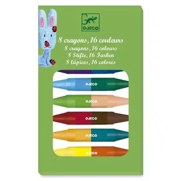 Design by Djeco Lápiz Twins Crayons