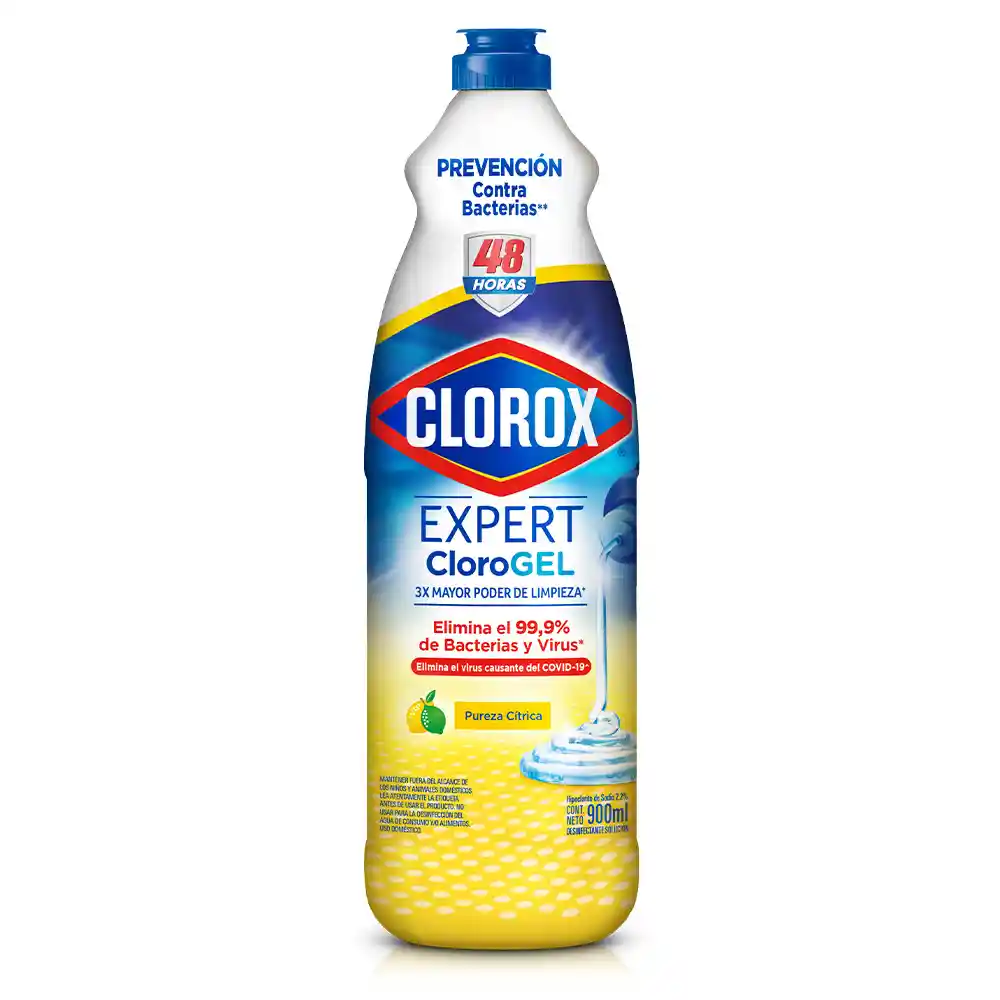 Clorox Cloro en Gel Pureza Cítrica