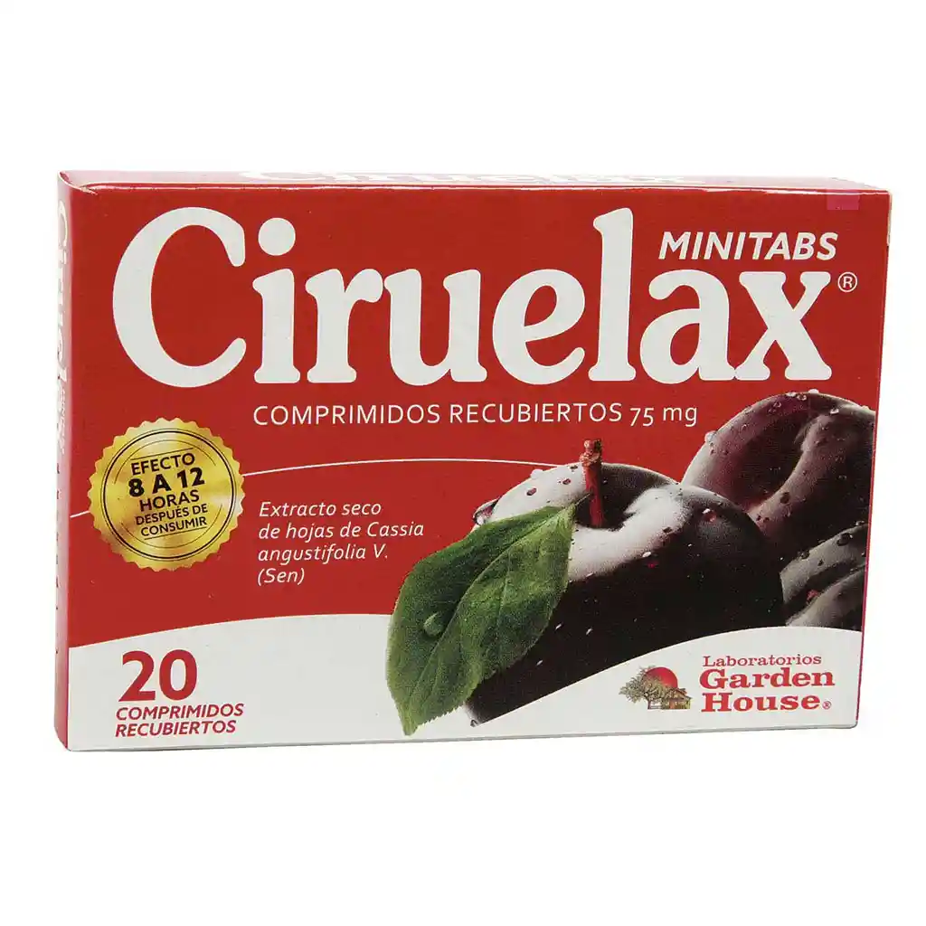 Ciruelax Cassia Angustifolia (75 mg)