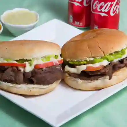 Promo - 2 Churrascos Italianos y 2 Bebidas