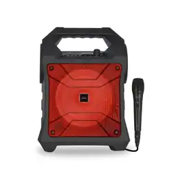 Microlab Karaoke Suitcase Outdoor Mic Bt Red