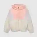 Polerón Bloques De Niña Rosado Talla 6a