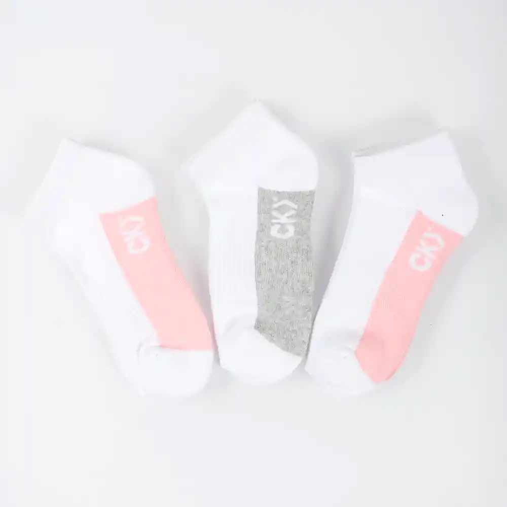 Calcetines Deportivo Escolar De Niña Blanco Talla 26/29