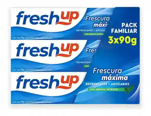 Pack Pasta de Dientes Frescura Máxima Sabor Menta Fresh Up