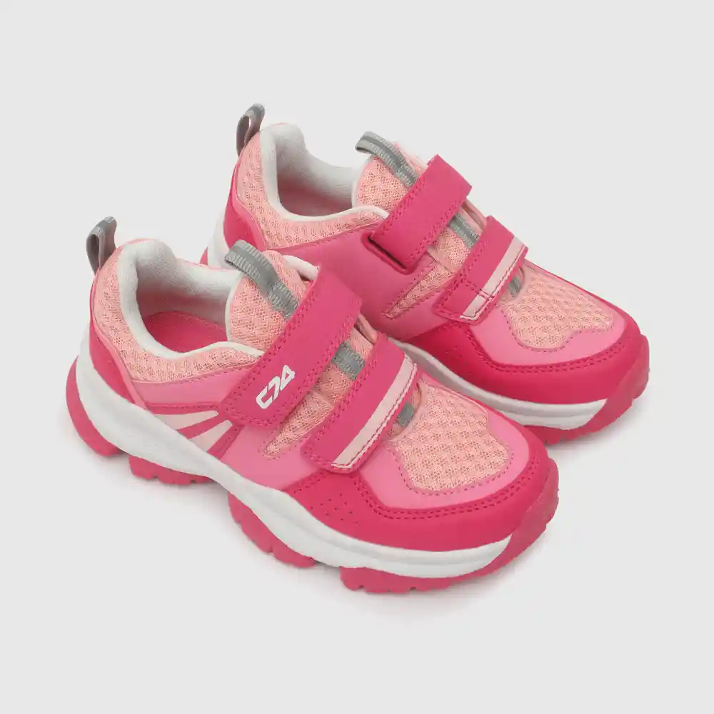 Zapatillas Outdoor De Niña Fucsia Talla 31