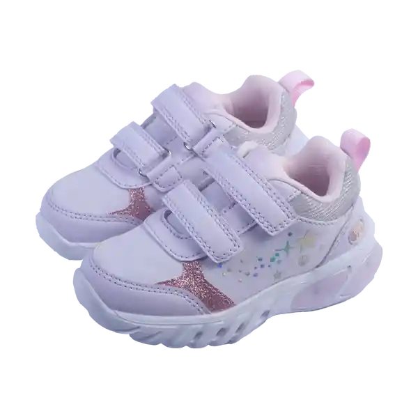 Zapatillas Bebe Niña Lila Pillin 19