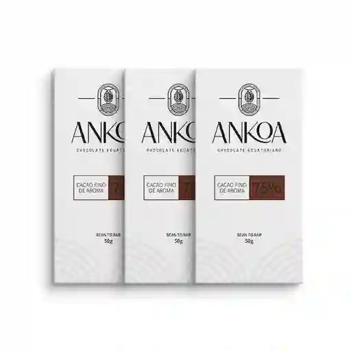 Ankoa Barra de Chocolate 75%