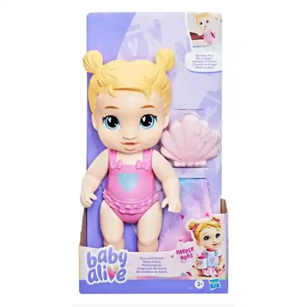 Baby Alive Muñeca Harper Sirena G1477