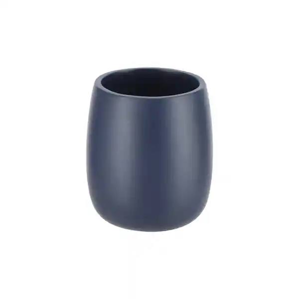 Vaso de Resina Para Baño Negro