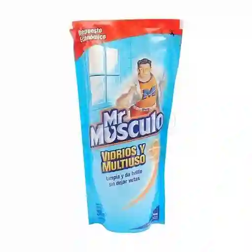 Mr Musculo Limpiador Líquido Vidrios y Multiuso Recarga