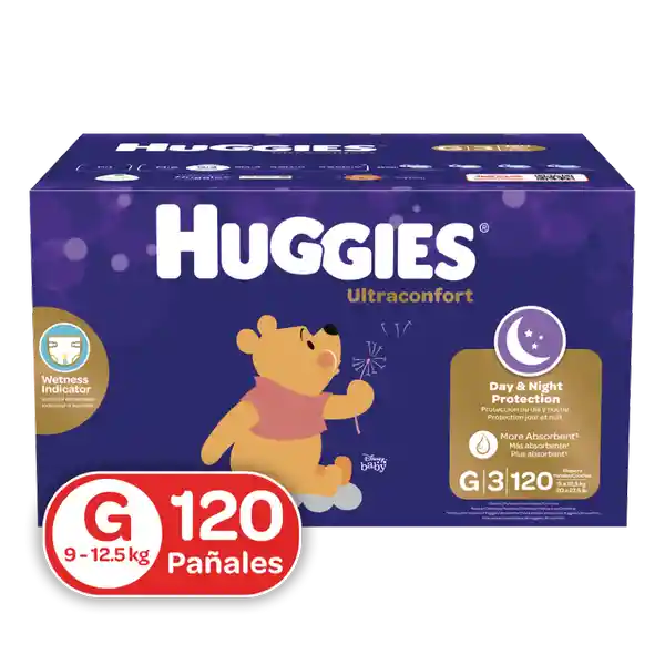 Huggies Pañal Ultraconfort Etapa 3 L
