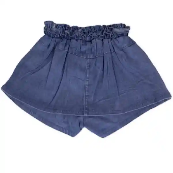 Short Bebé Niña Azul Pillín Talla 3 M