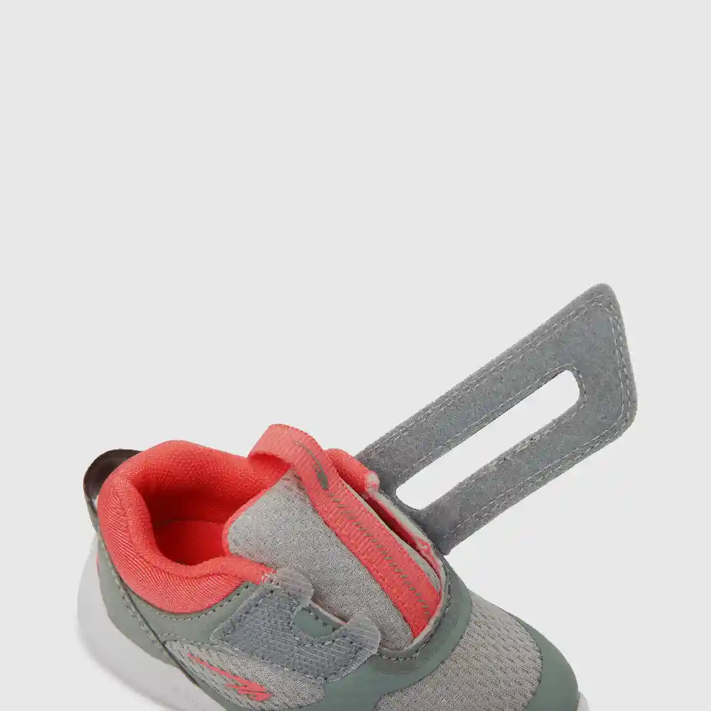 Zapatillas Deportiva Caña Baja De Niña Gris Talla 20