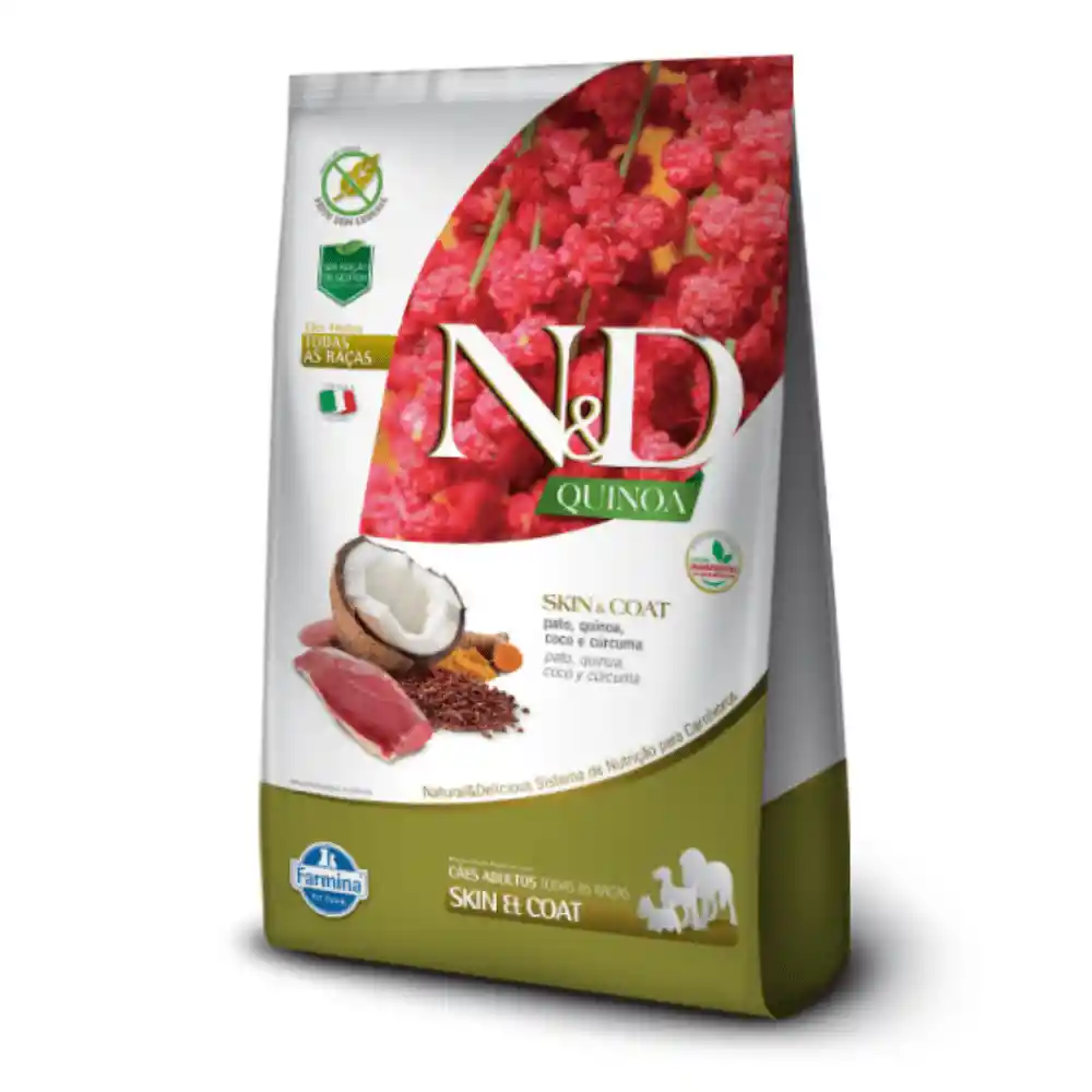 N&D Alimento Seco para Perro con Quinoa Skin & Coat 