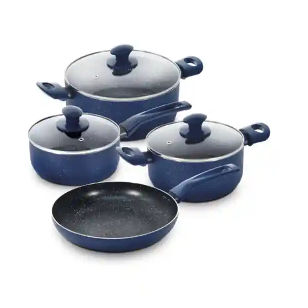 Ilko Batería Cocina Granito Navy 1100379