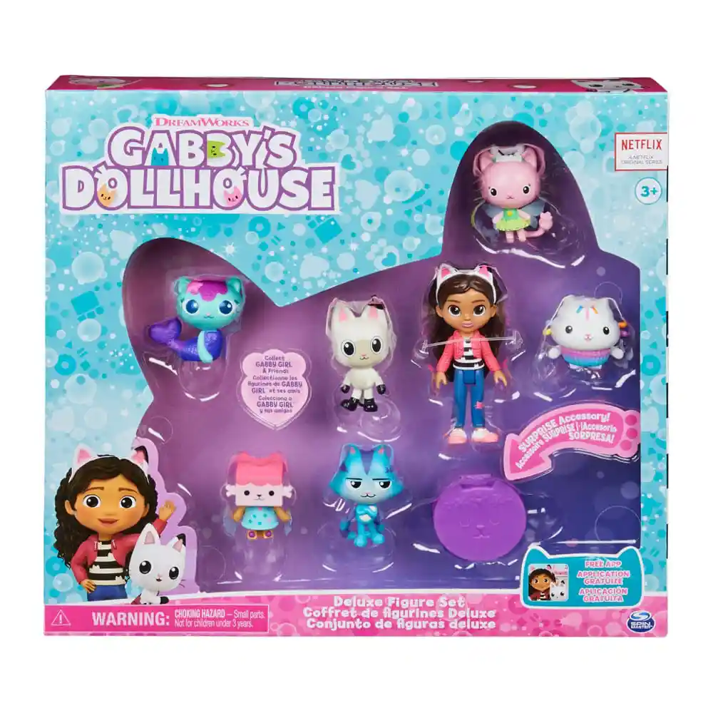 Set De Lujo Figuras Gabby'S Dollhouse