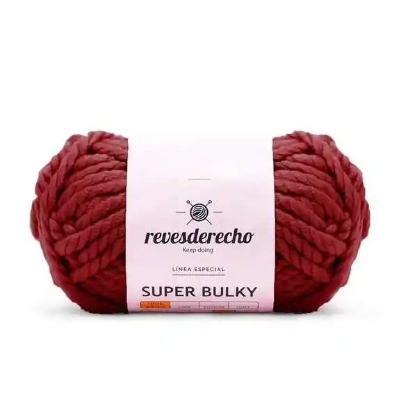 Super Bulky - Rojo 0003 200 Gr